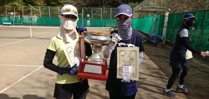 2021年市民総合体育大会　女子ダブルス優勝